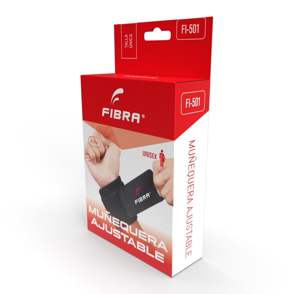 Muñequera Ajustable Fibra