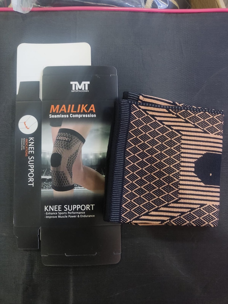 Rodillera copper Mailika VT-046