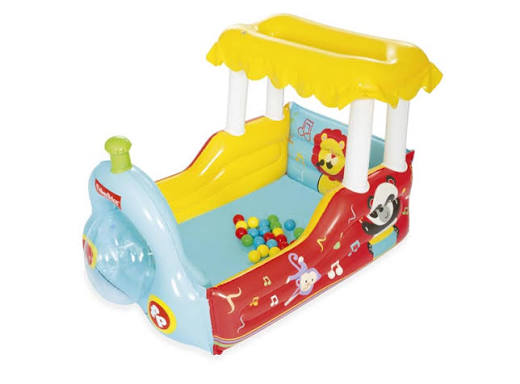 Avión infable piscina de pelota FisherPrice